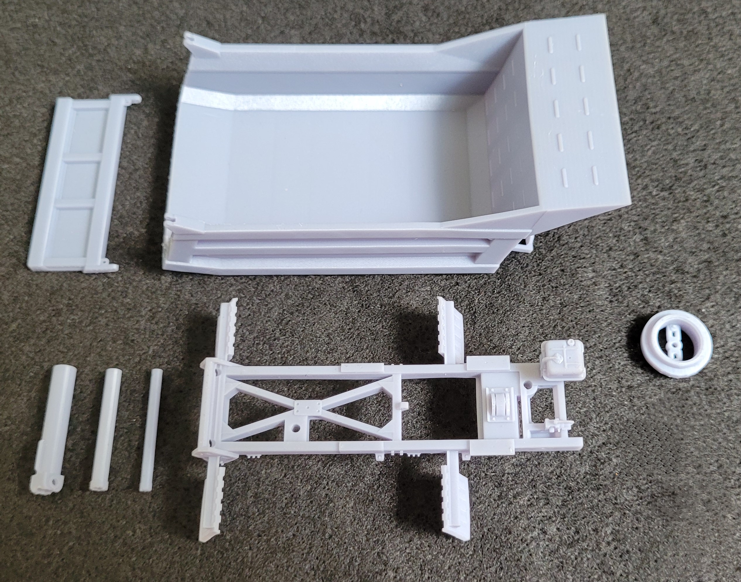 1:43 Сборная модель Кузов Камский-55111 под Костромское шасси - FMLAB0005