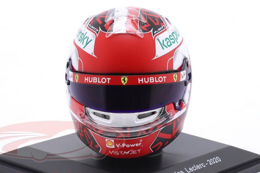 1:5 MINI HELMET Ferrari SF1000 Charles Leclerc №16 Formula 1 (2020) - HELFE92