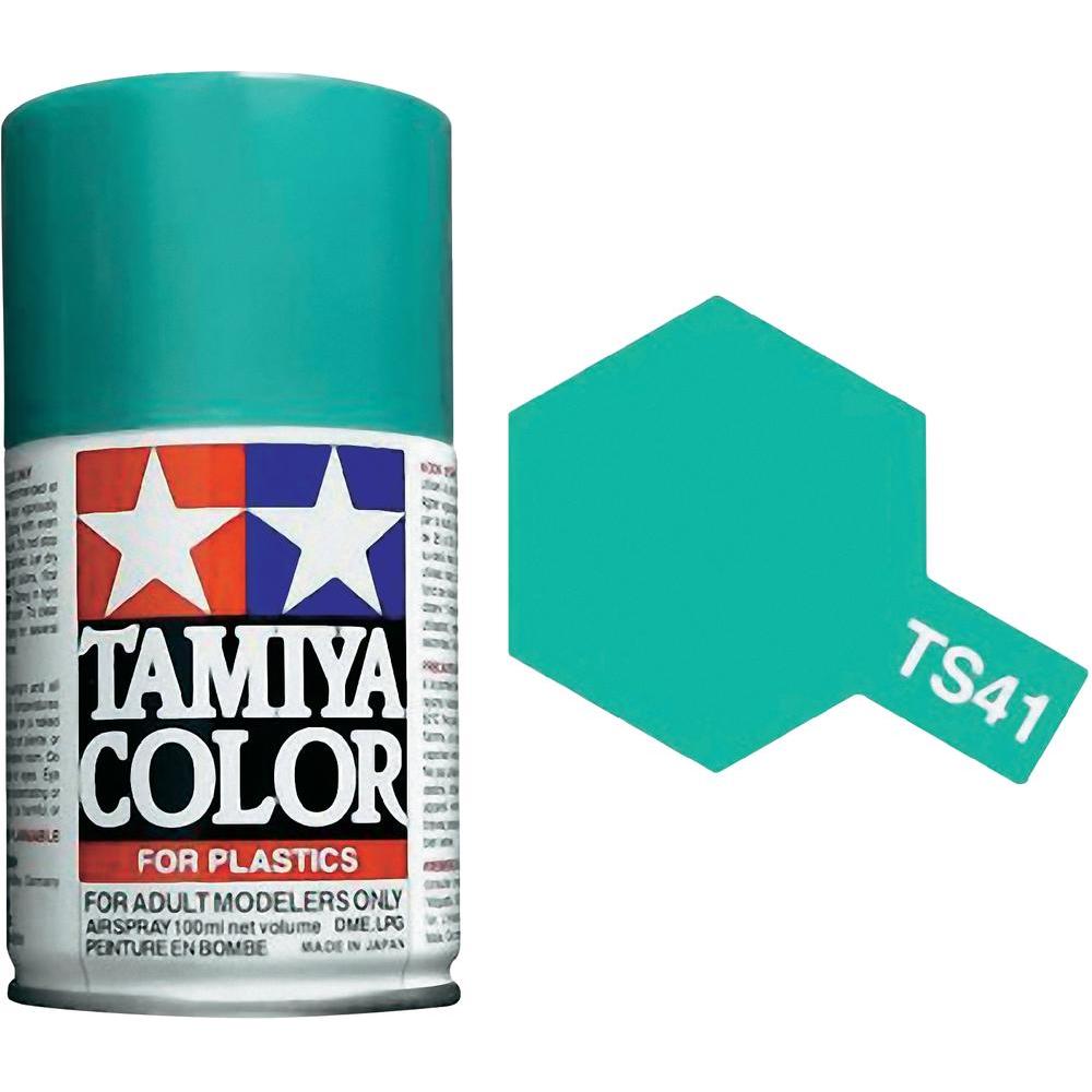 Краска спрей голубой коралловый TS-41 Coral Blue (в баллоне), 100 мл. - 85041