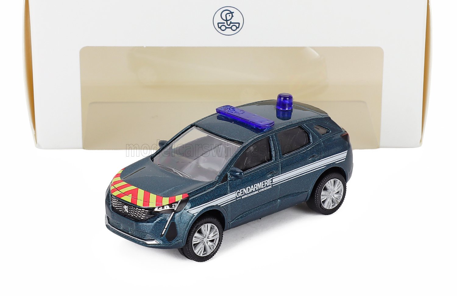 1:64 PEUGEOT 3008 Gendarmerie (2020), Light Blue - 319161-9