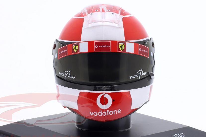 1:5 MINI HELMET FERRARI F2001B Formula 1 World Champion Michael Schumacher (2002) - MW8ALA0001