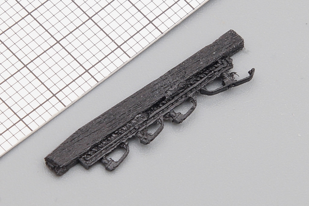 1:43 Ручки РАФ-22038 черные3 боковые и 1 задняя - MAX-R010