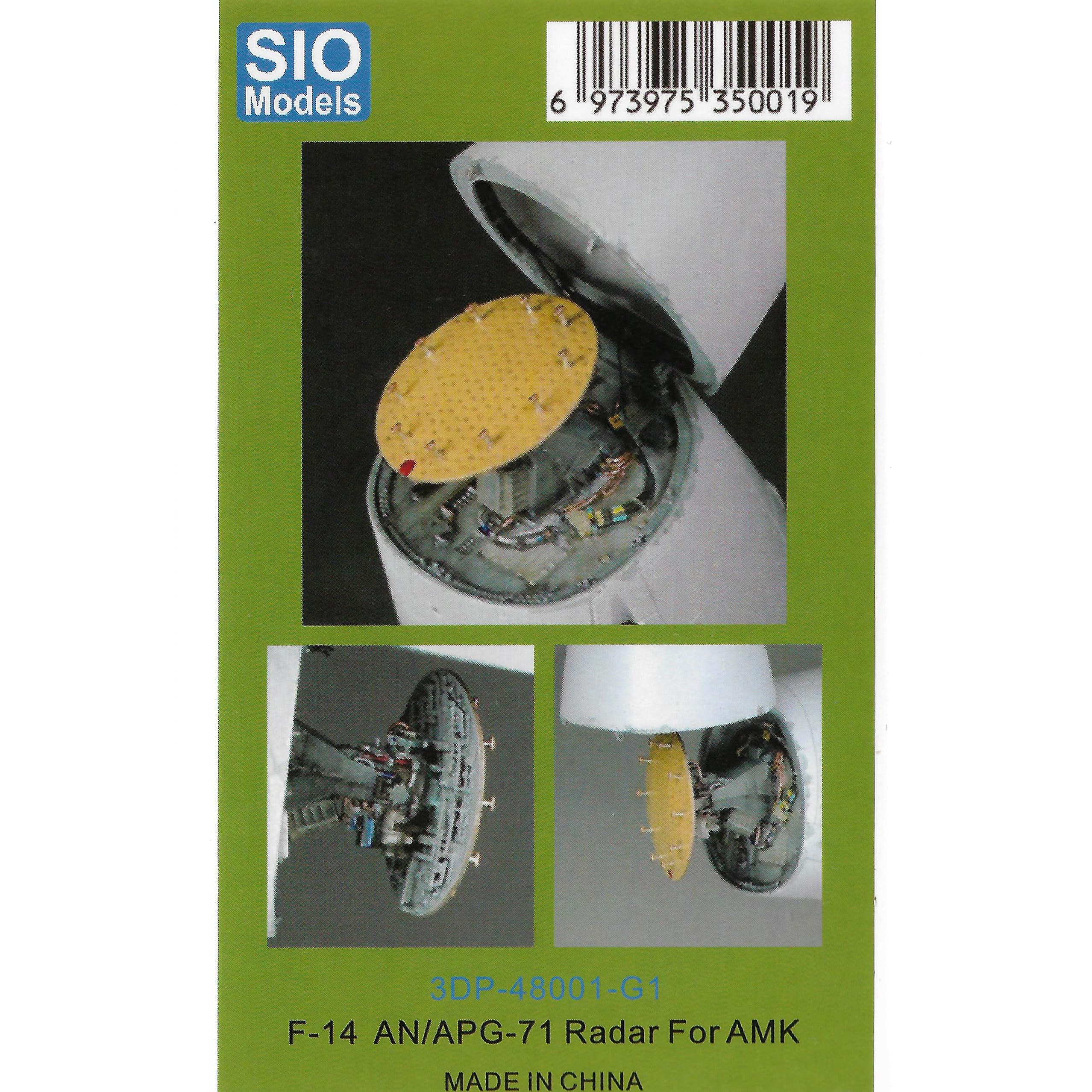 1:48 Радар F-14 AN/APG-71 (AMK) - 3DP-48001-G1
