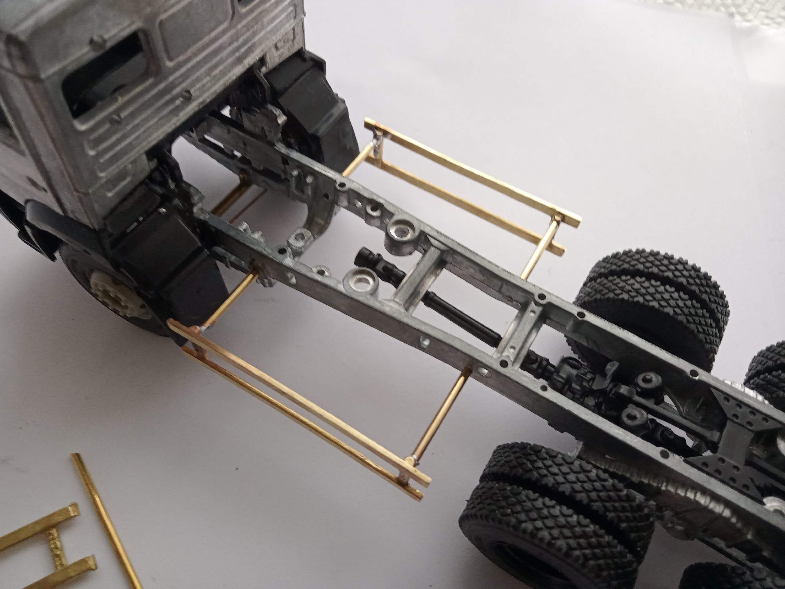 1:43 Ограждение Камский 6520 в сборе - MSH239