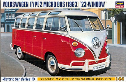 1:24 Сборная модель Volkswagen Type 2 Micro Bus 1963 - 21210