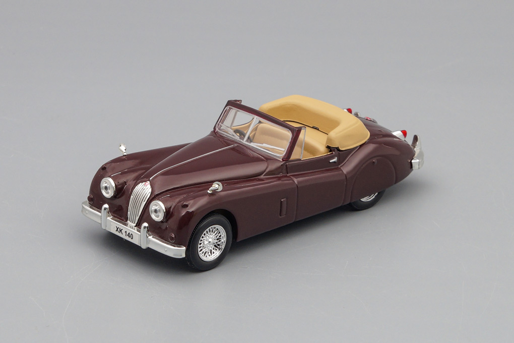 1:43 JAGUAR XK 140, Суперкары 4, brown - SUP004-X7