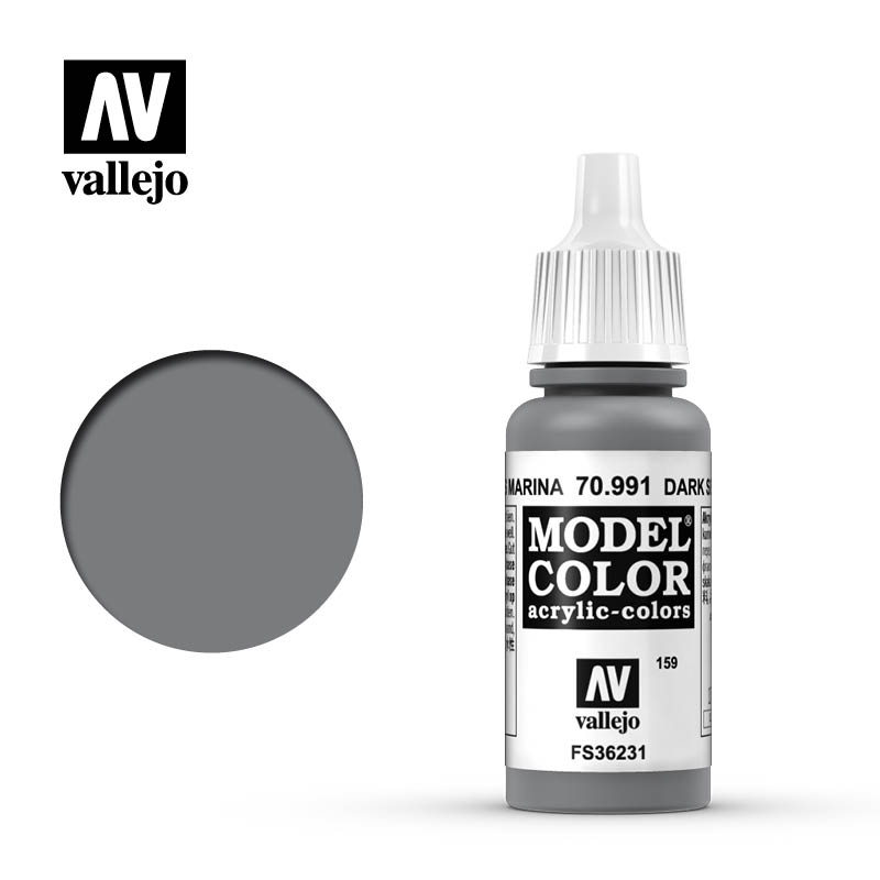 Краска акриловая `Model Color Зеленое темное море/Dark sea grey - 70991