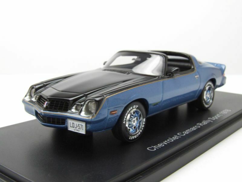 1:43 CHEVROLET Camaro LT 1978 Metallic Blue/Black - NEO49571