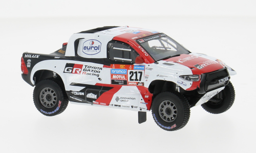 1:43 TOYOTA GR DKR Hilux T1 #217 Rally Dakar H.Lategan-B.Cummings (2023) - RAM928B