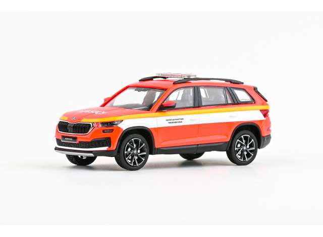 1:43 Skoda Kodiaq FL Fire Brigade Of Pardubice Region 2021, red/white - 143ABX-041XL08