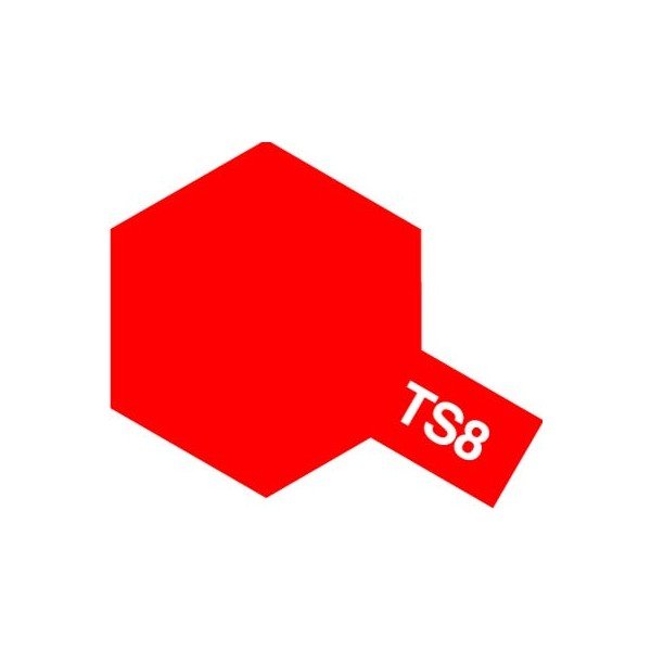 TS-8 Italian Red (Итальянская красная) аэрозольная краска, 100 мл. (в баллоне) - 85008