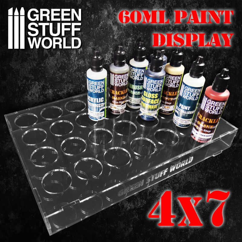 Дисплей для красок 60 мл (4x7) / Auxiliary Paint Display 60ml (4x7) - 2023