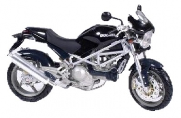 1:12 Ducati Monster S4 black - 43717