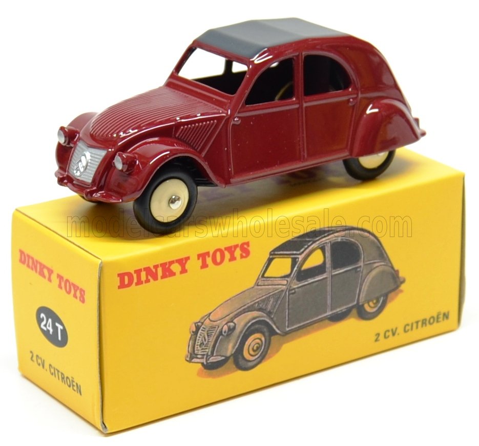 1:43 CITROEN 2cv Cabriolet (1955), Bordeaux - 24T