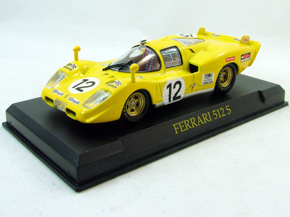 1:43 FERRARI 512S, Ferrari Collection 49, yellow - FC049