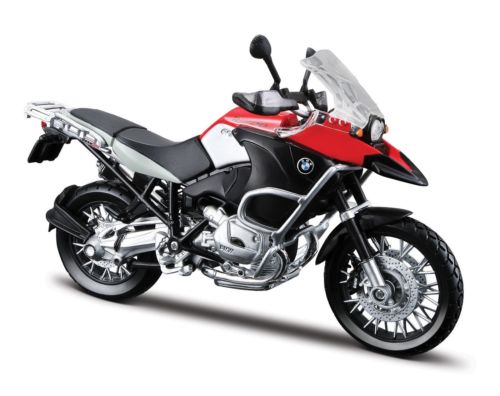 1:12 BMW R 1200 GS (черно-серебряный) - 31101-6
