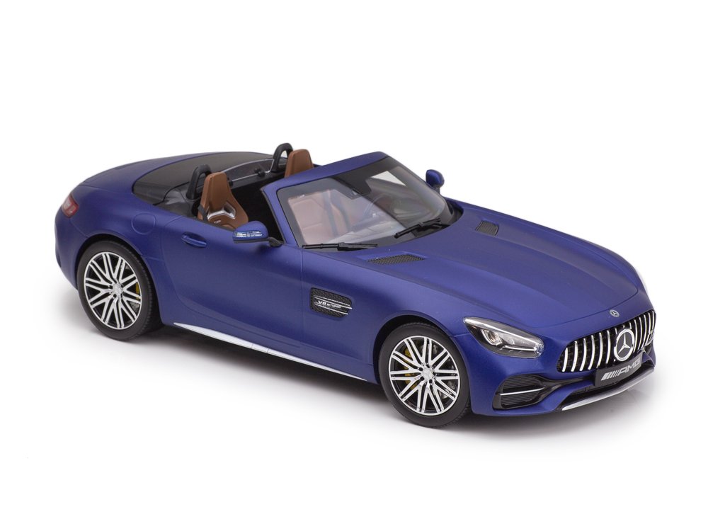 1:18 Mercedes-Benz AMG GT C Roadster (R190) синий металлик - B66960563