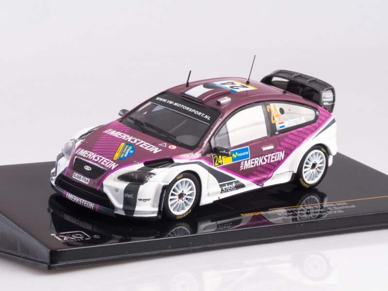 1:43 Ford Focus RS 07 WRC #24 E.Berkhof-P.Van Merksteijn Rally Catalunya 2008 (Special Decoration) - RAM340
