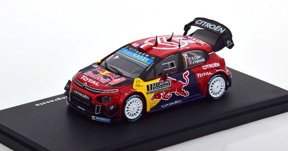 1:43 CITROEN C3 WRC Winner Rally Monte Carlo, Ogier/Ingrassia (2019), Red Bull - 005
