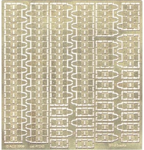 1:72 Набор фототравления  для Бт-5 (траки) - 7243