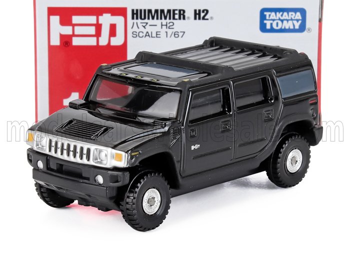 1:67 HUMMER H2 (2004), black - 742753