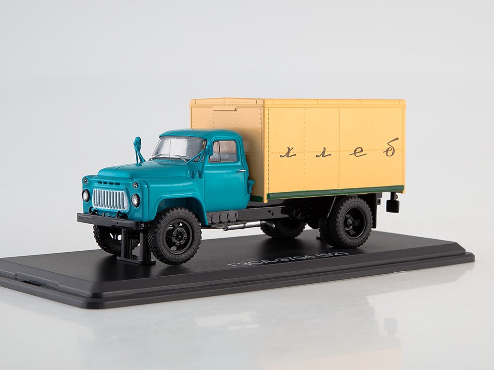 1:43 ГЗСА-3704 (52) ранняя облицовка радиатора, желтый / голубой - SSM1327