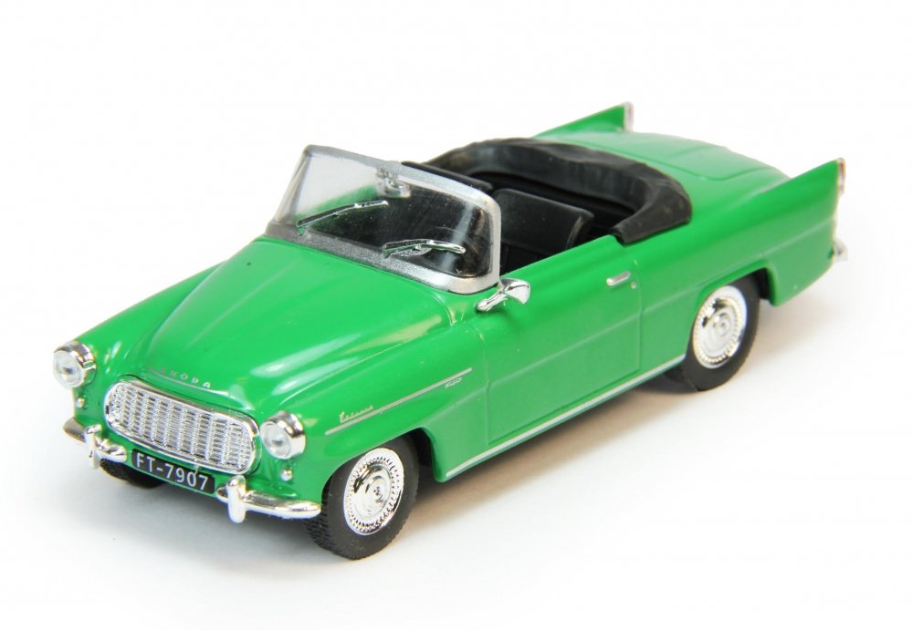 1:43 SKODA Felicia, Автолегенды СССР 184, зеленый - AL184