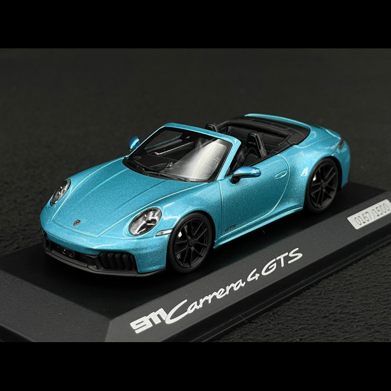 1:43 PORSCHE 911 992-2 Carrera 4 Gts Cabriolet Open (2024), Ipanema Blue - WAP0200310SCPE
