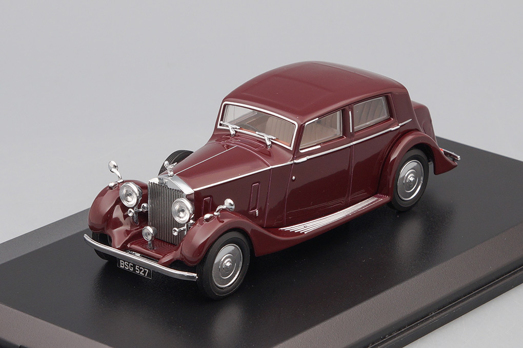 1:43 ROLLS ROYCE 25/30 Thrupp & Maberley 1936 Burgundy - 43R25001