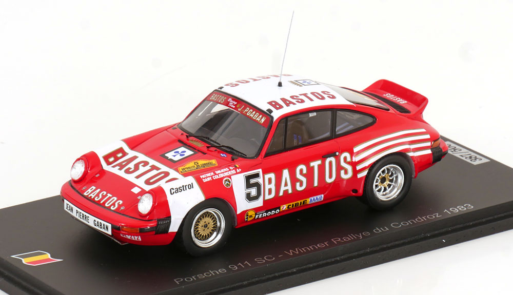 1:43 PORSCHE 911 SC Winner Rally du Condroz, Snijers/Colebunders (1983) - SB694