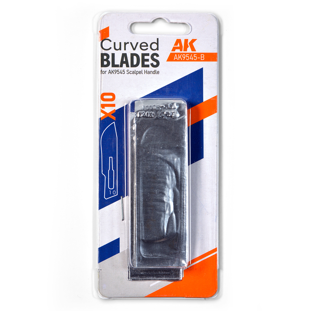 Изогнутые лезвия для AK9545 (10 шт.) / Straight Blades For AK9545 (10 Units) - AK9545-B