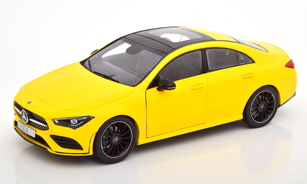 1:18 Mercedes-Benz CLA (C118) - 2019 (yellow) - B66960473