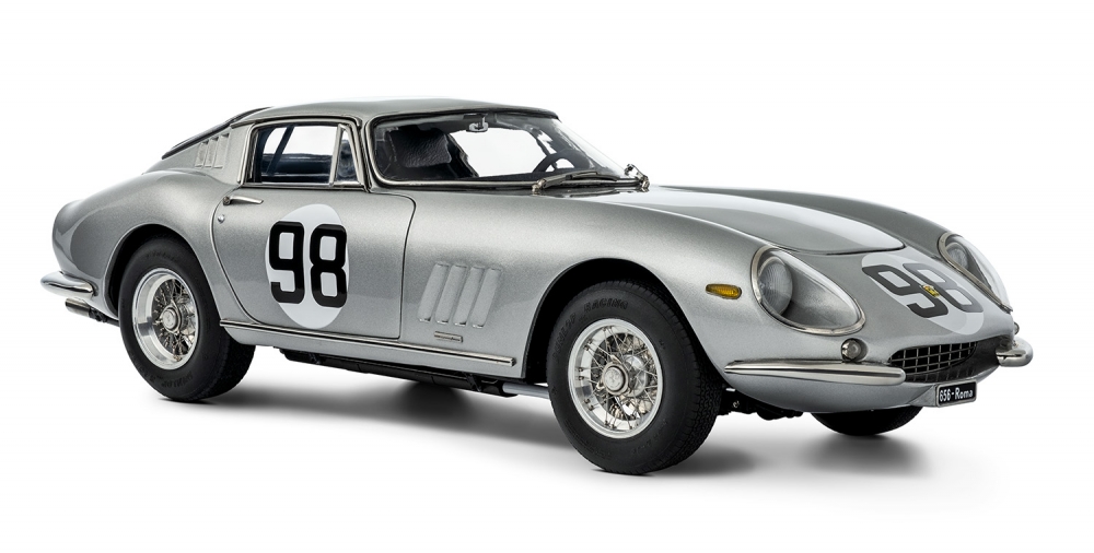1:18 FERRARI F275 GTB/C Chassis №9051, №98, silver - M-211