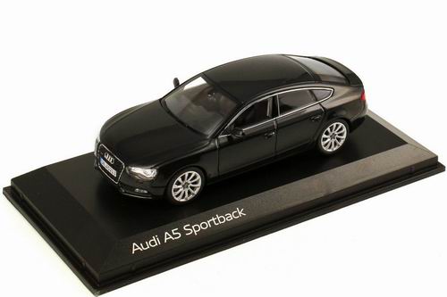 1:43 AUDI A5 Sportback (facelift 2011), phantom black - 5011105023
