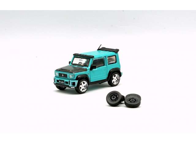 1:64 SUZUKI Jimny LHD (2019) LB Works LHD, glitter green - BM64B0073
