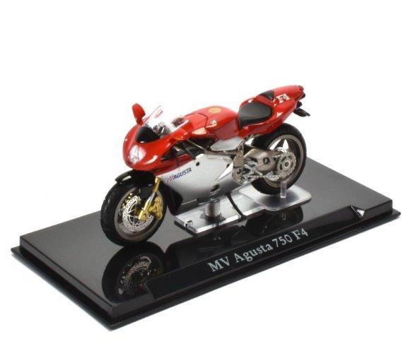 1:24 мотоцикл MV AGUSTA 750 F4, red - 4110102