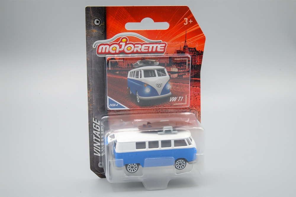 1:64 VOLKSWAGEN T1, blue/white - 243A-4