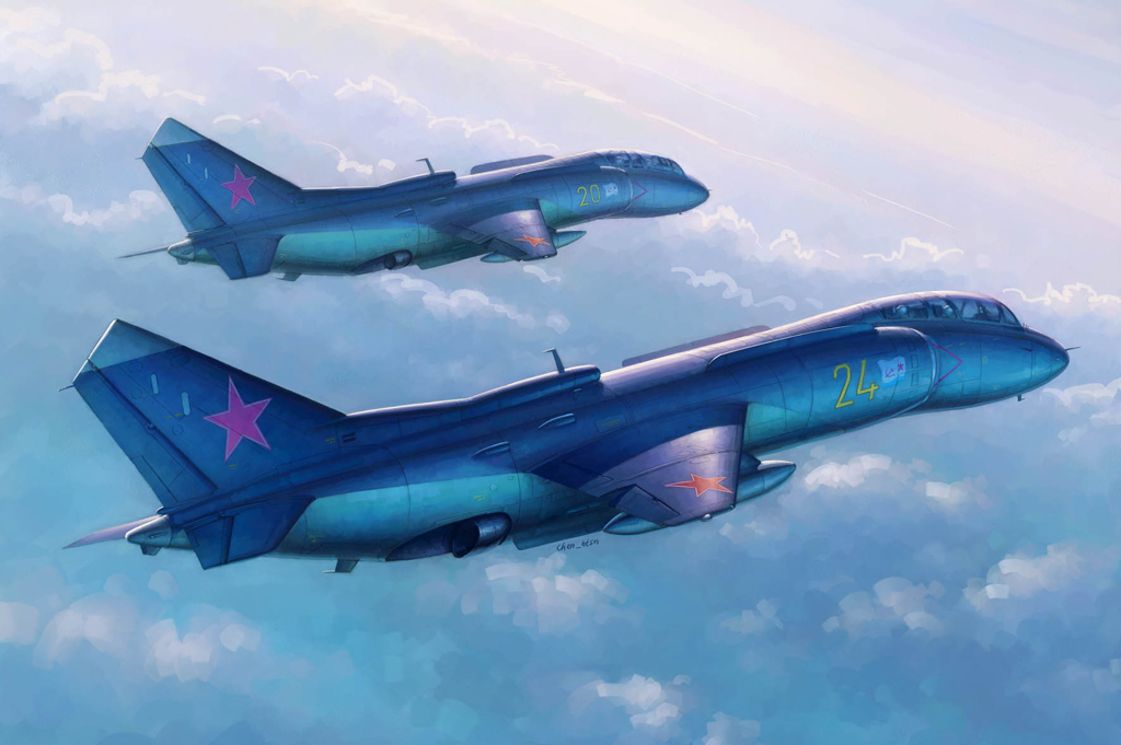 1:48 Сборная модель Самолет Yak-38U Forger B - 80363