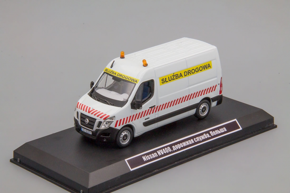 1:43 NISSAN NV400, дорожная служба, Польша - OF152