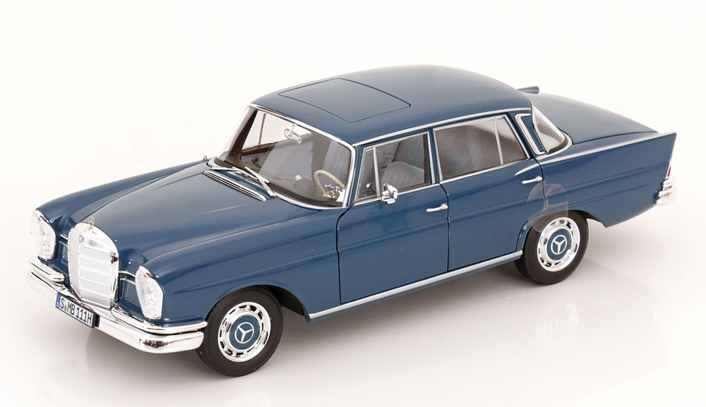1:18 MERCEDES-BENZ 220 S (W111) (1959), blue - B66040723