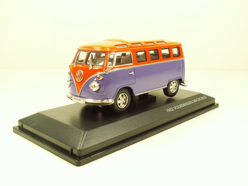 1:43 VOLKSWAGEN Microbus (1962), purple / orange - 43209p