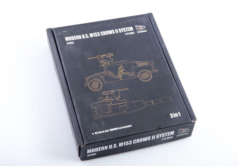 1:72 Сборная модель U.S. M153 CROWS II SYSTEM (3 set in 1) - A72002