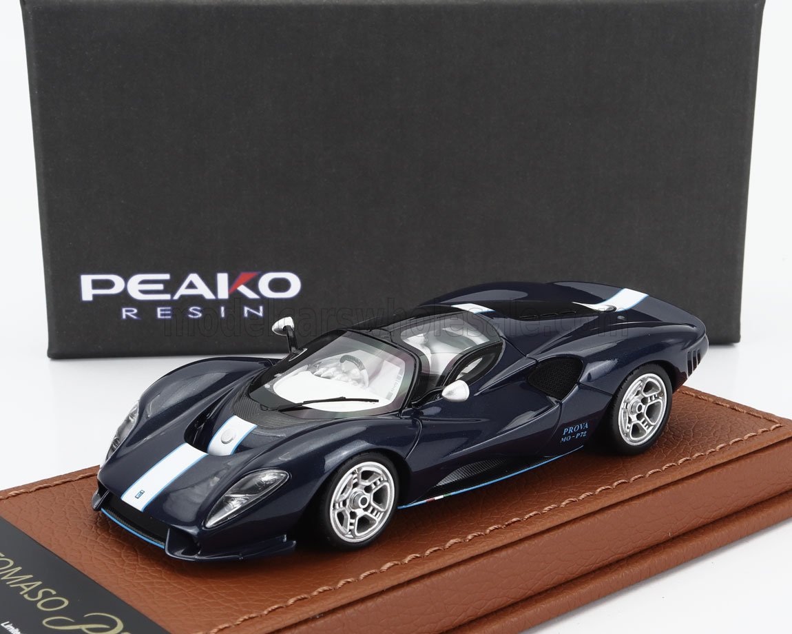 1:43 DE TOMASO P72 (2020), Midnight Blue Met - 33806