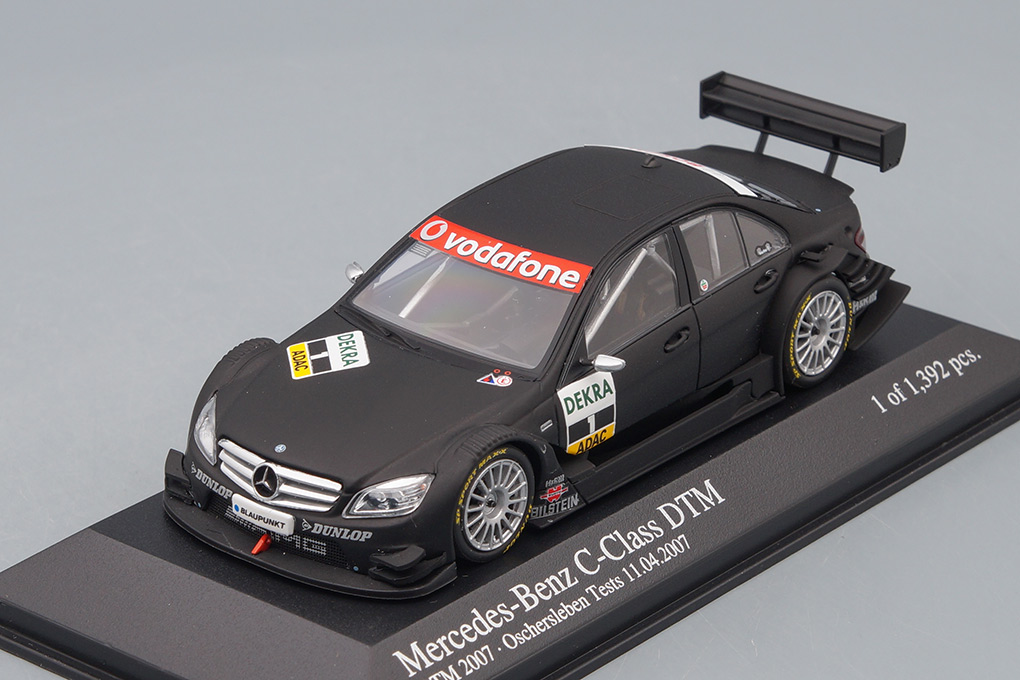 1:43 MERCEDES-BENZ C-Class 'Test Car Oschersleben' AMG MERCEDES DTM (2007), black - 400073791