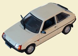 1:43 ZAZ 1102 Tavria (1989) Kultowe Auta 55, beige - kul055