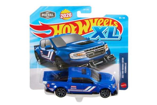 1:43 FORD Maverick Custom *Hotwheels XL* (2022), blue - JLJ43