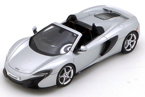 1:43 (Уценка!) McLaren 650S Spider 2015 SuperNova Silver - TSM144361-Z1