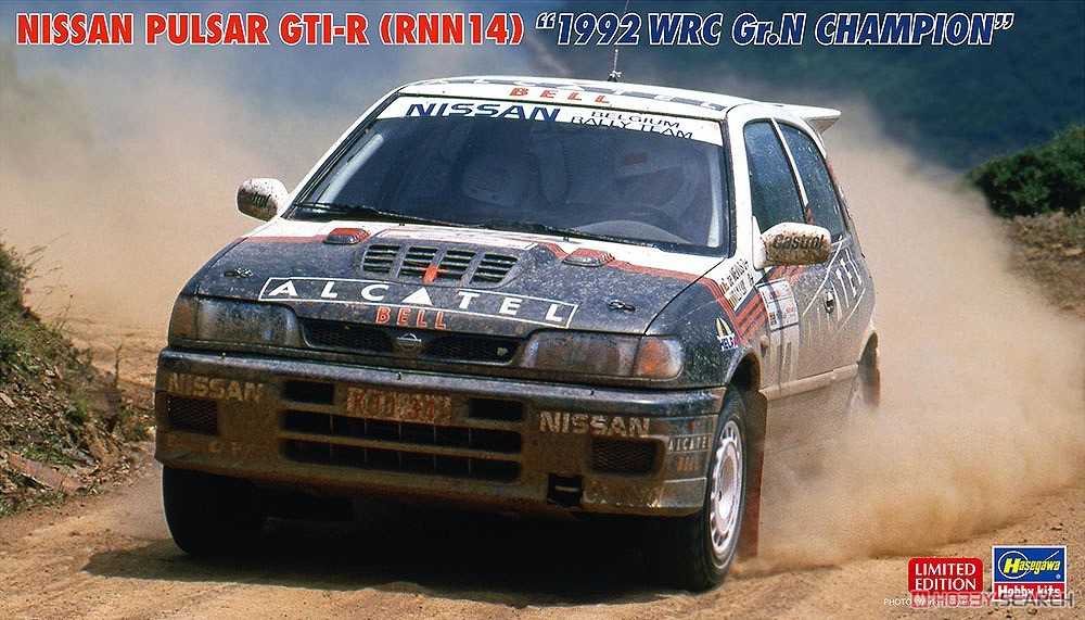1:24 Сборная модель Nissan Pulsar GTI-R (RNN14) '1992 WRC Gr.N Champion' - 20676
