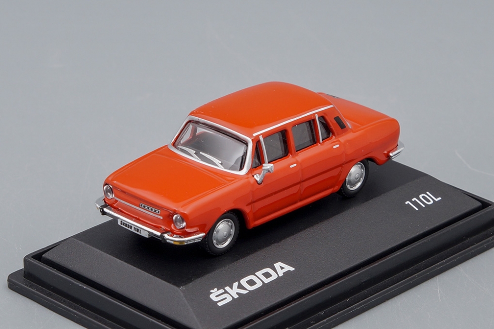 1:72 SKODA 110L (1973) Červená Paprika - 701mBR