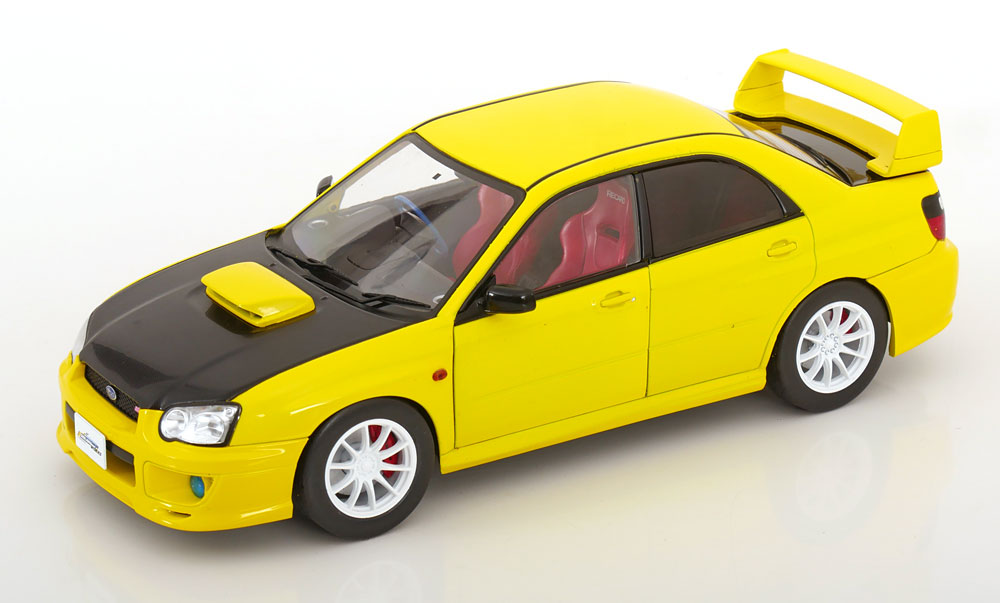 1:18 SUBARU Impreza WRX STi Streetfighters (2003), yellow black - S1812302